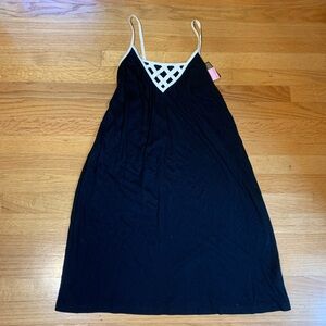 Juicy Couture Pam Gela Shift Dress Black Women's Small New With Tags